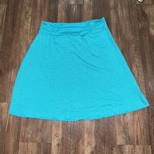 Women's Tranquility by Colorado Clothing Tennis Athletic size LG Striped Skirt